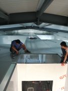 平?jīng)鰟?dòng)疫控陸生動(dòng)物疫病病原學(xué)監(jiān)測(cè)實(shí)驗(yàn)室項(xiàng)目建安工程項(xiàng)目——施工現(xiàn)場(chǎng)